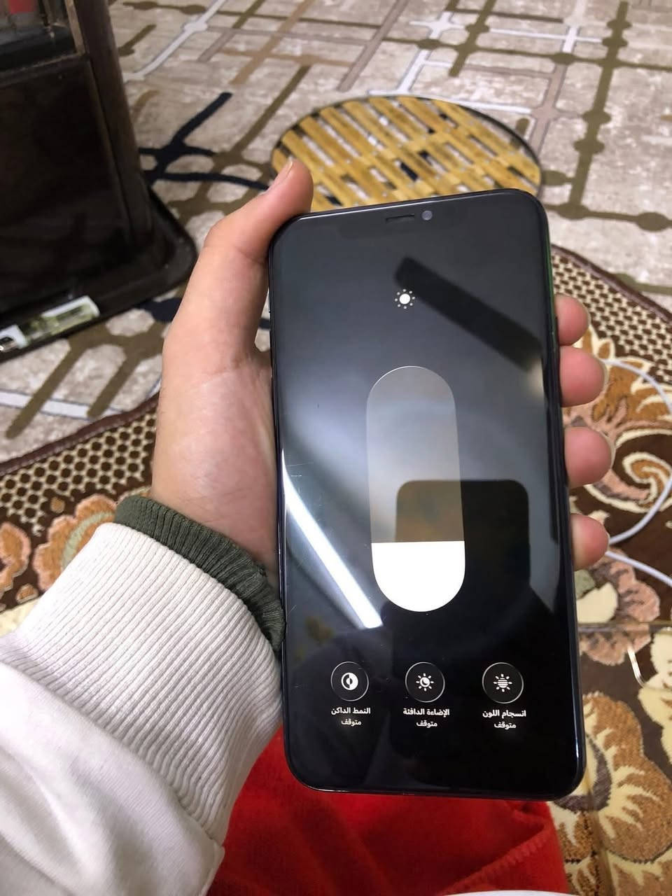 آيفون ١١برو ماكس بطاريه 90مكفول مامبدل بيه شي ذاكره 256بطاريه ٩٠بلاد
مرواس اب بطح


**إذا كنت صاحب هذا الإعلان وتريد حذفه لأي سبب، رجاءا أرسل رسالة إلى الدعم الفني**