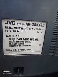 تلفزيون JVC  حجم 25 بس العلامه مشلوعه  السعر 50 بغداد الامين ماعندي تو...