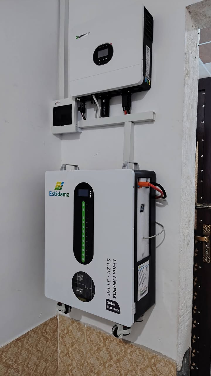 حصيلة اليوم: 2/2! ✅✅
​سباق مع الزمن لنقل منزلان  إلى الاستقلال الطاقي الكامل. الطاقة الشمسية ليست مجرد ألواح، بل هي راحة بال نضمنها لك باحترافيتنا.
​🔹 المنظومات: 2
🔹 الوقت: 4 ساعات.... 
🔹 النتيجة: زبائن راضون وكهرباء مستقرة 💯
​حجزك يبدأ بضغطة زر: [***********]
