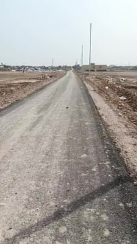 5دونم للبيع واجهيه 60ونزال 205صافي شارع طالع 11متر  واتساب 07723845408...