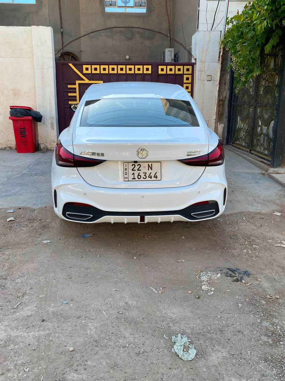 السلام عليكم mg gt2025 للبيع 
بيهة ضربه بل دوسه مثل ما موضح بل صوره 
والثانيه مصلحه 
ماشيه 28 
رقم اربيل 
بغداد الكرخ 
السعر 115 و بيهة مجال


**إذا كنت صاحب هذا الإعلان وتريد حذفه لأي سبب، رجاءا أرسل رسالة إلى الدعم الفني**