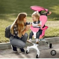 عربانة طفل • قابلة للطي • تحمل وزن ثقيل