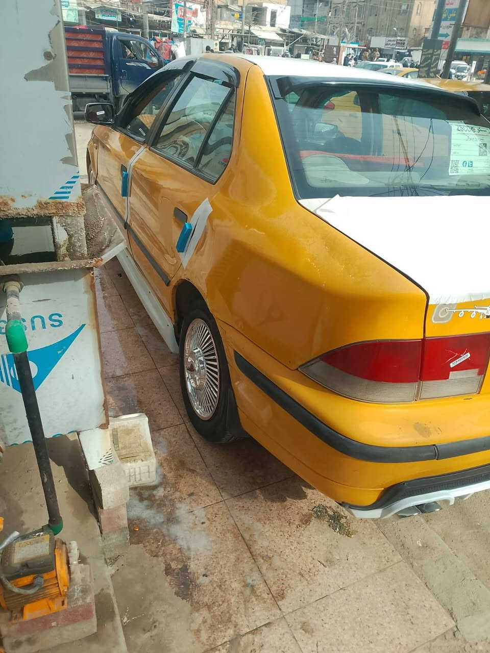 السلام عليكم سمند للبيع موديل ١٠السيارة جاهزة رقم بغداد تخم تاير حداديه مكينه وكير خير من الله السعر ٣١وبيهامجال وهذا رقم***********
