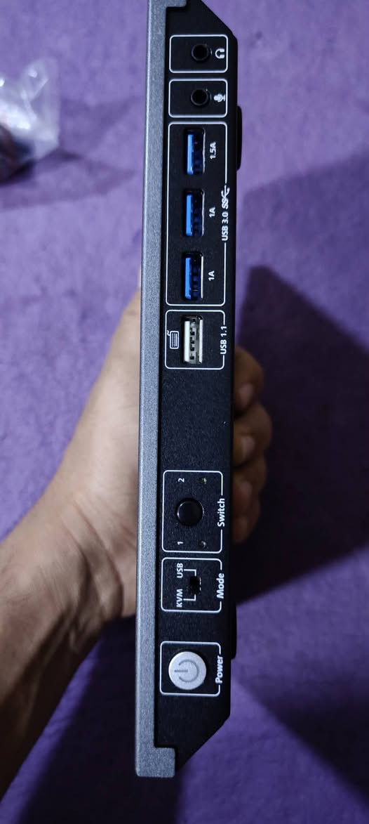 محول او سويج تربط عليه شاشات وماوس وكيبورد ومايك وكامره وغيرها بدقة 4k وتردد 240و144والكثير من المزايا


**إذا كنت صاحب هذا الإعلان وتريد حذفه لأي سبب، رجاءا أرسل رسالة إلى الدعم الفني**