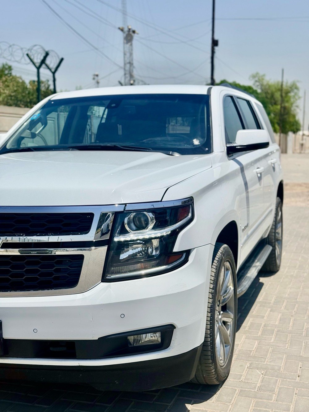تاهو 18 خليجي

وكالة المنصور 

مكفولة عدا شبر بارد وصبغ بالباب الايمن الامامي وشبر صبغ بالباب الخلفي الايمن 

محرك 8 5300 المرغوب 

رقم بغداد بأسمي 

ماشية 145 كيلو 

7 راكب 

تبريد 3 قطع 

فرس وسطي مال بريمير 

ويل كب حجم 22 مع تخم تاير 

حدادة امامي خلفي جديد 

حساس امامي وخلفي 

شاشة قاصة 

كامرة دوارة 

لد نهاري 

منظومة زنون عالي ناصي بروجكتور 

والسيارة حيل نظيفة 

ربع متصرف عليهة  

السعر 325 ورقة 

مكاني بغداد الشعب 

***********

الشراي يتصل ويدلل