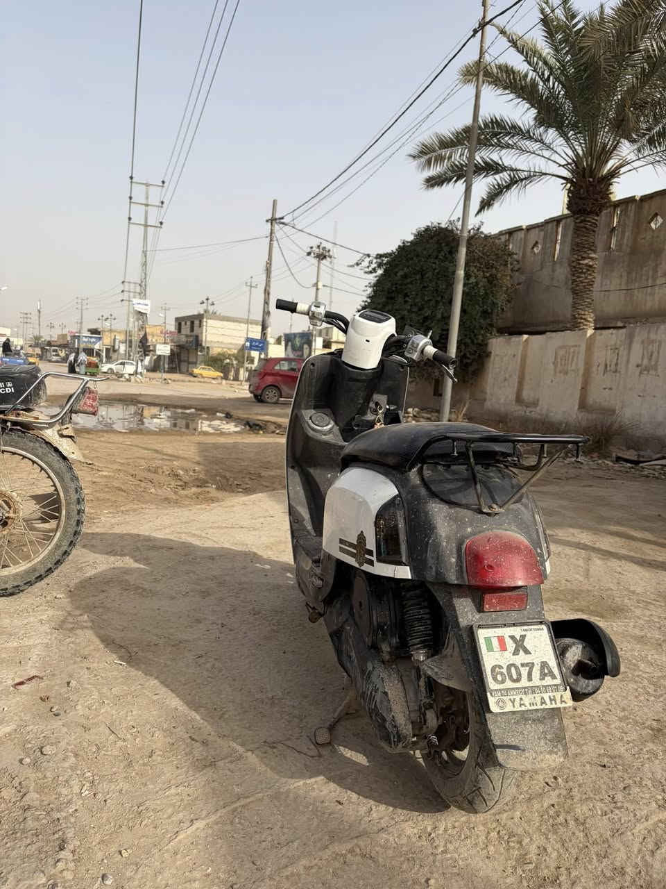 السلام عليكم دراجة ماكس بوليس نوزل للبيع الدراجة مفتوحة ولفات بس الدراجة نهضة و معدل تشگ الگاع الدراجة خير من الله كاملة من كلشي السعر خاص 
***********
