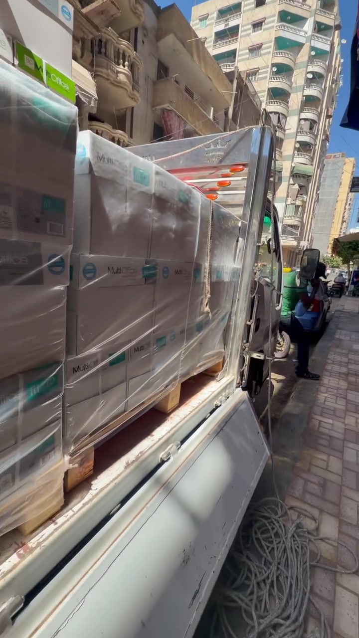 بفضل الله تعالي مالتي أوفيس 70جرام ومالتي  #تصوير أوفيس 80جرام 
متاح توصيل داخل إسكندرية والبحيره ومطروح وكفر الشيخ توصيل   #مجانا. لكميات


**إذا كنت صاحب هذا الإعلان وتريد حذفه لأي سبب، رجاءا أرسل رسالة إلى الدعم الفني**