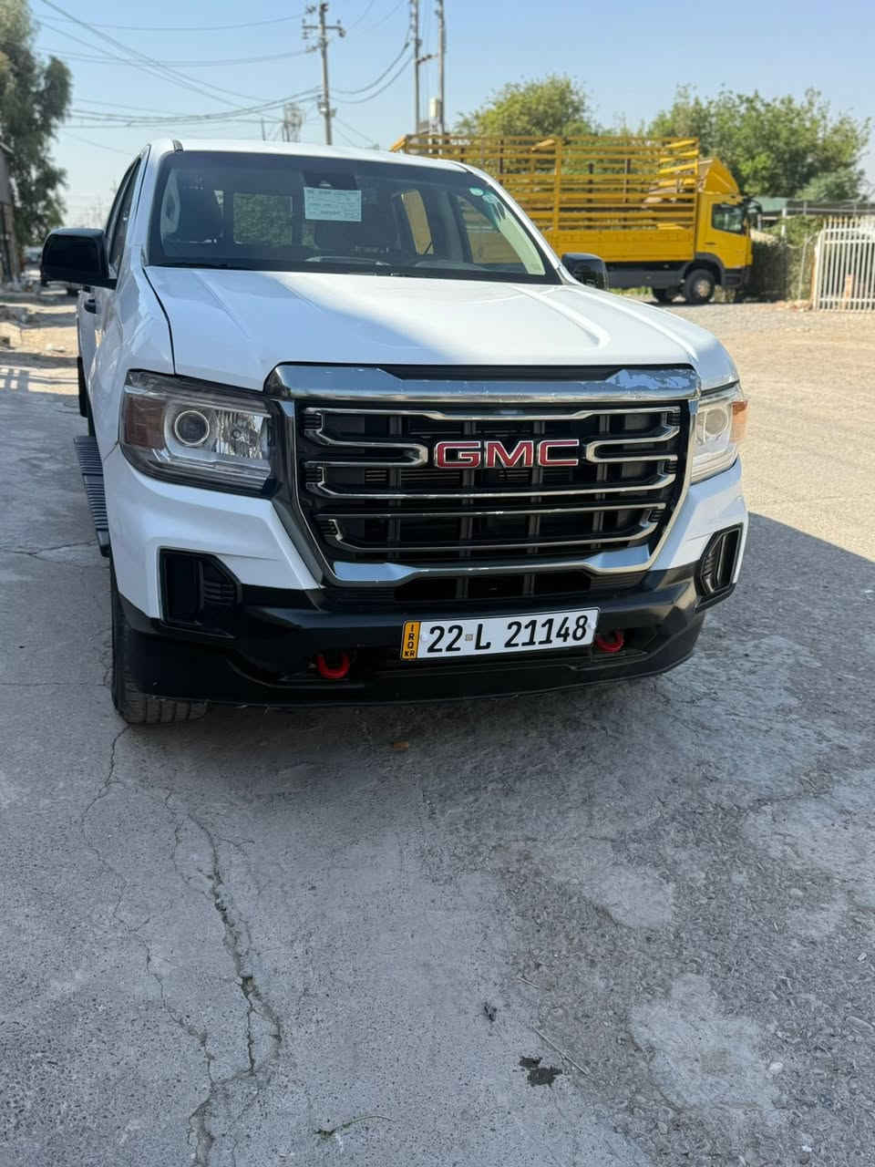 السلام عليكم للبيع جي ام سي كانيون دبل قمارة موديل 2022 فول نضافة ماشية 20الف بيهة ثلاث قطع صبغ بأسمي تحويل مباشر متواجد بغداد واربيل السعر 210 وبيهة مجال انشاء الله للتواصل خاص او على واتساب ***********
