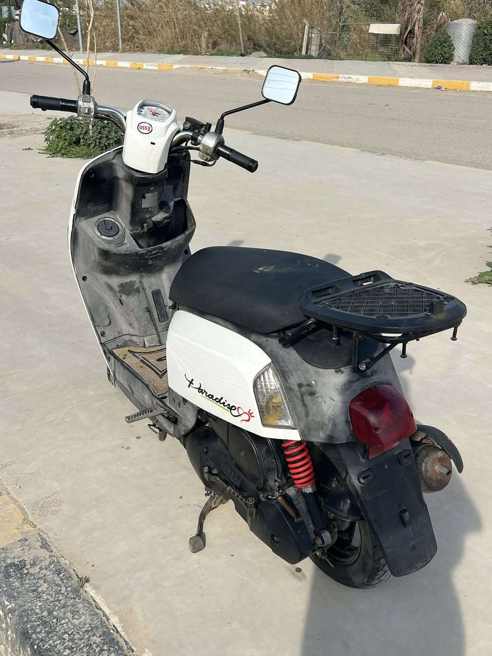 سلام عليكم دراجه بوليس للبيع كامله مكمله أي نقص مابيه نكره سلف وهندر
ختم واحد ويه المكينه كهربائيات كله شغاله 
السعر 625 وبيه مجال مكاني بعقوبه التحرير 
***********
