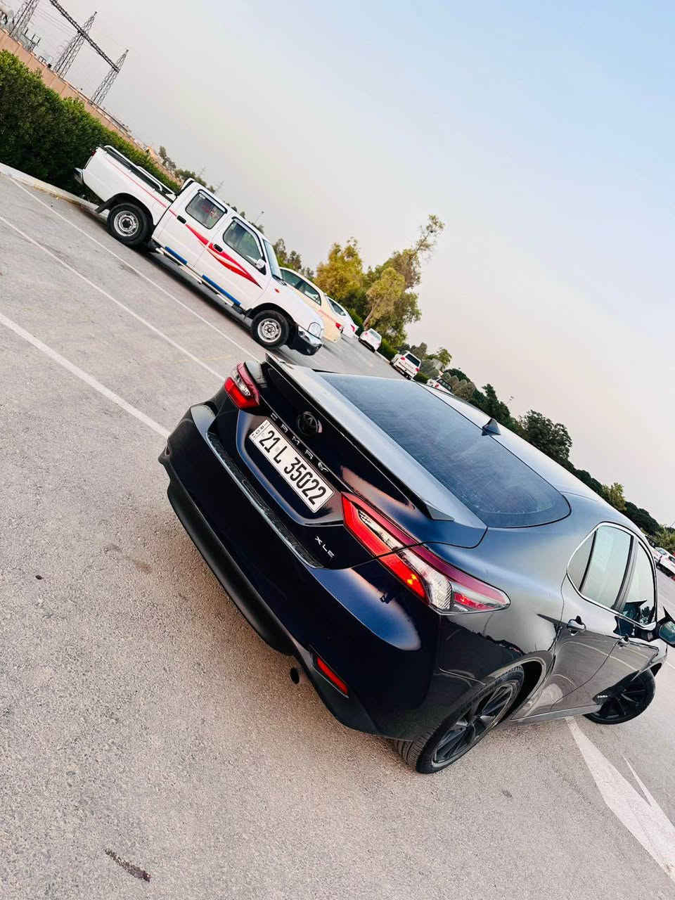 كامري 2022 le
بي قطعه تين صبغ بدون دواخل
ماشي 118 كم
سنويه جًديد 
بطاقه بانزين بي
سعر 180 بي مجال
***********
*********** كركوك, العراق
