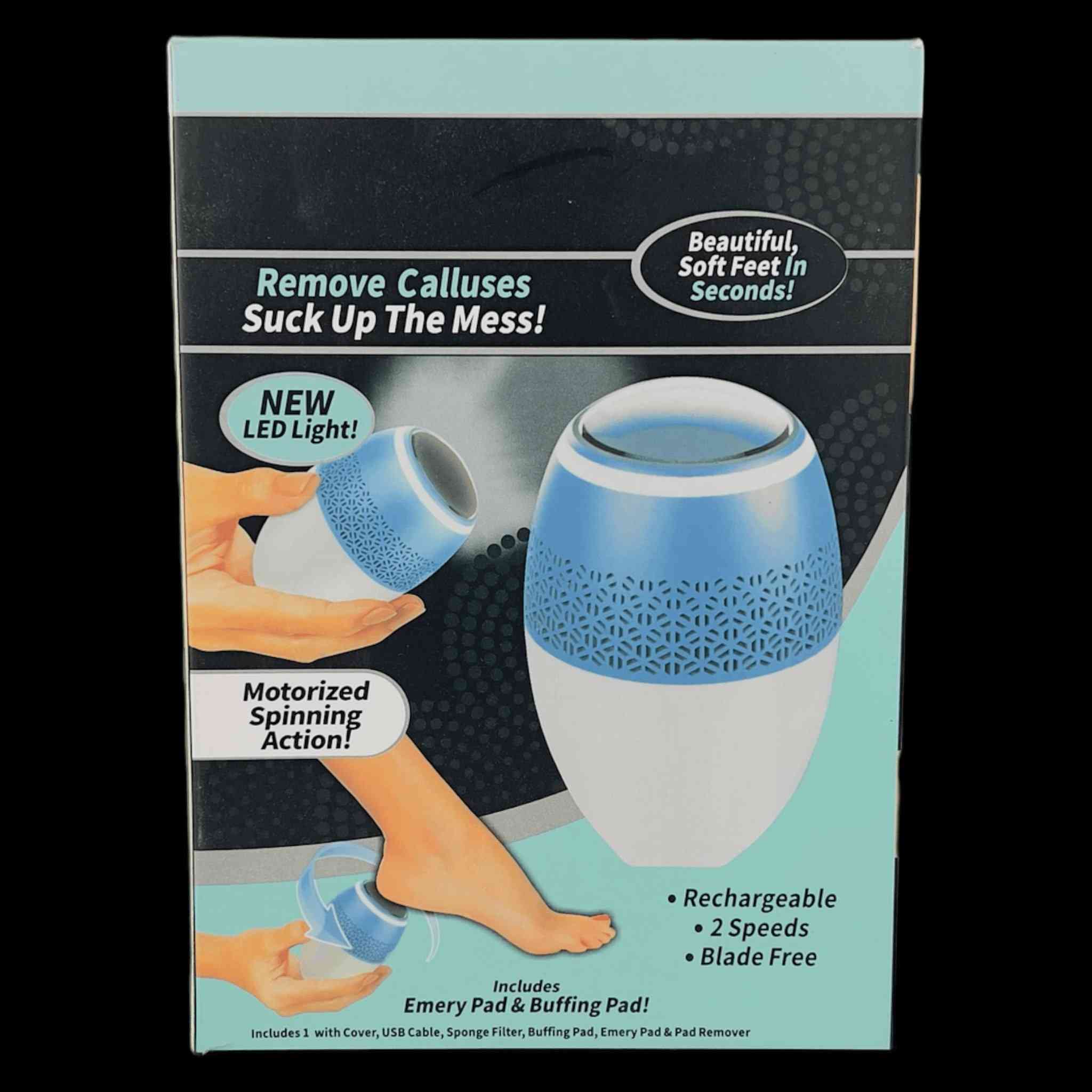 بالة جهاز تقشير القدم شحن
الاستخدامات:
يستخدم لازالة وتقشير التكلسات في القدم
الميزات:
خزان مخصص لجمع التكلسات سهل الفتح والتنظيف
بلاستيك مقاوم للكسر
يأتي مع 2 رؤوس مختلفة لازالة التكلسات
مستويان للسرعة
الملحقات: كيبل مايكرو للشحن
أبعاد الغلاف: 7  14  19 سم
ابعاد المنتج: 7  7 10 سم

السعر 10 الالف
للطلب ارسال رساله على الخاص


**إذا كنت صاحب هذا الإعلان وتريد حذفه لأي سبب، رجاءا أرسل رسالة إلى الدعم الفني**