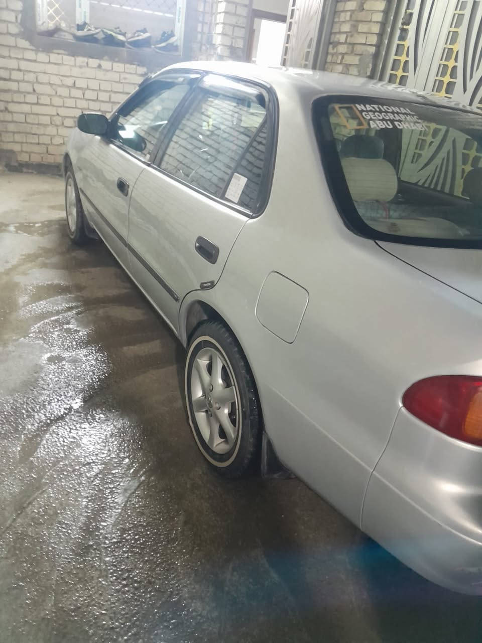 السلام عليكم
سيارة كورالا 
موديل 2000
تدفئة تبريد شغالة 
محرك 1800
وارد امريكي مكفوالة من الضربة 
وكشرها موضح بل صور 
سيارة خير من اللة الشراي يتصل ويدالل 

مكاني صلاح الدين قضاء بلد 
الاتصال ***********
