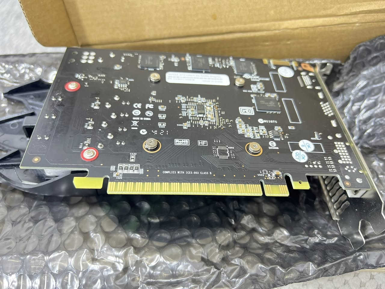 كارت شاشة
Nvidia GTX 1050 Ti 4g ddr5
جديد غير مستحدم
انطوني بي سعر وبالعافيه


**إذا كنت صاحب هذا الإعلان وتريد حذفه لأي سبب، رجاءا أرسل رسالة إلى الدعم الفني**