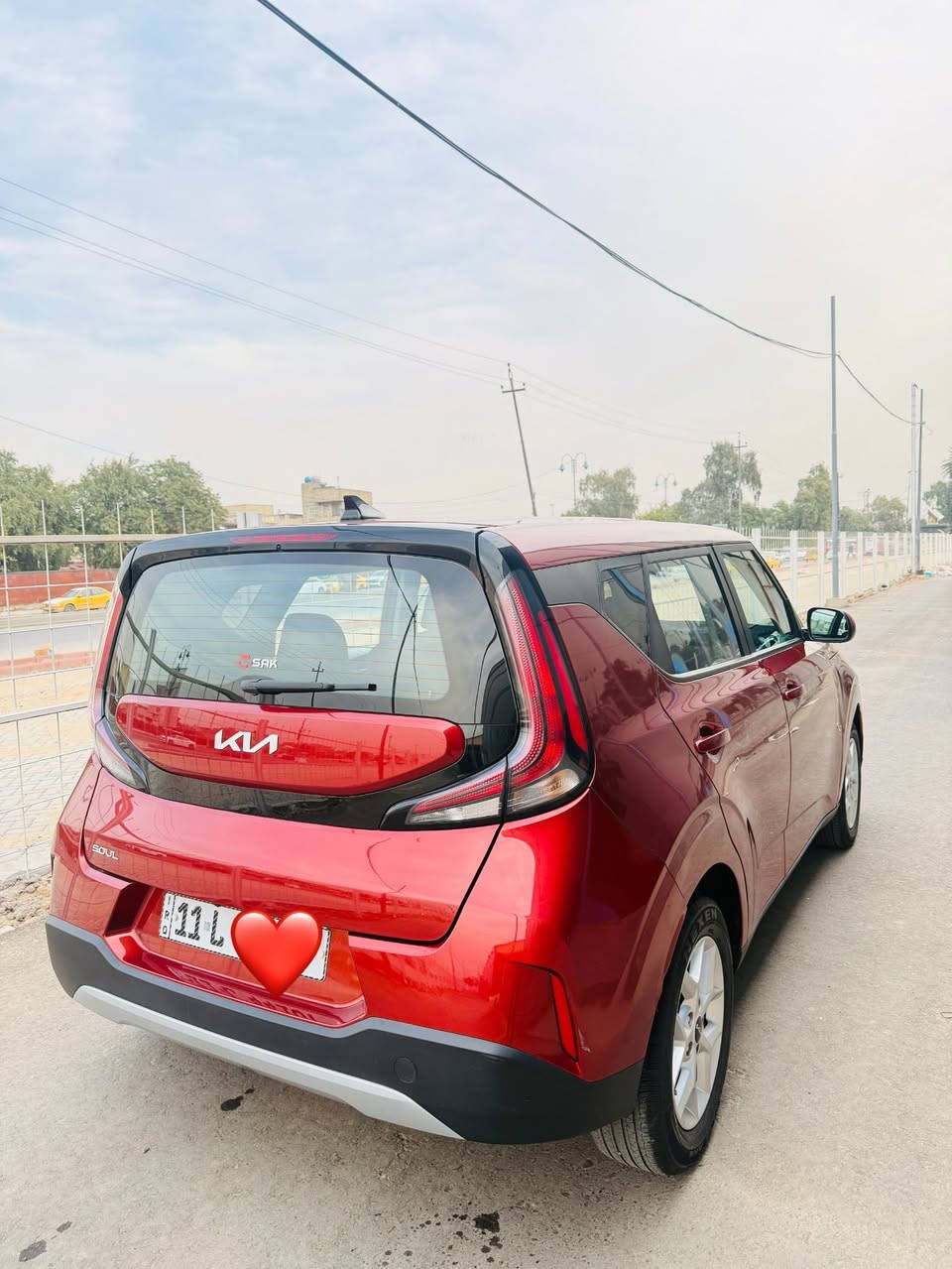 سلام عليكم كيا صول 2023 وارد امريكي
حادث جاملغ وبنيد سونار مرفق مع المنشور 
محرك 2000 دوش ممفتوح شاشه دجتل 
سياره كلش جديده ماشيه 32 حقيقي 
سياره مال بيت بسمي تحويل ثاني يوم 
السعر 138 وبيه مجال بسيط 
العنوان بغداد المشتل او شارع فلسطين
***********
