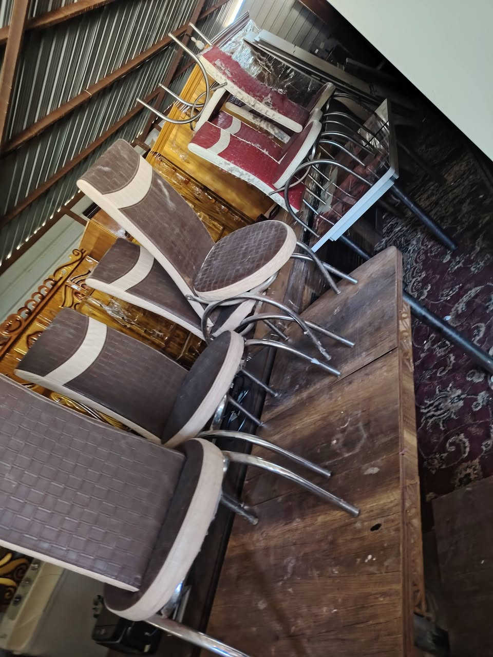 كاونتر حطاطة تكمة يتكون من 5 قطع ارضية وملحق وزواية وسنك مع انواع الاثاث المنزلي للبيع والمراوس وبأسعار مناسبة للاستفسار راسل الصفحة او اتصل ***********
