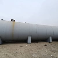 اللبيع خزان سعة 100 الف لتر مستخدم نظيف جدآ سمك 6 ملم  07714155644