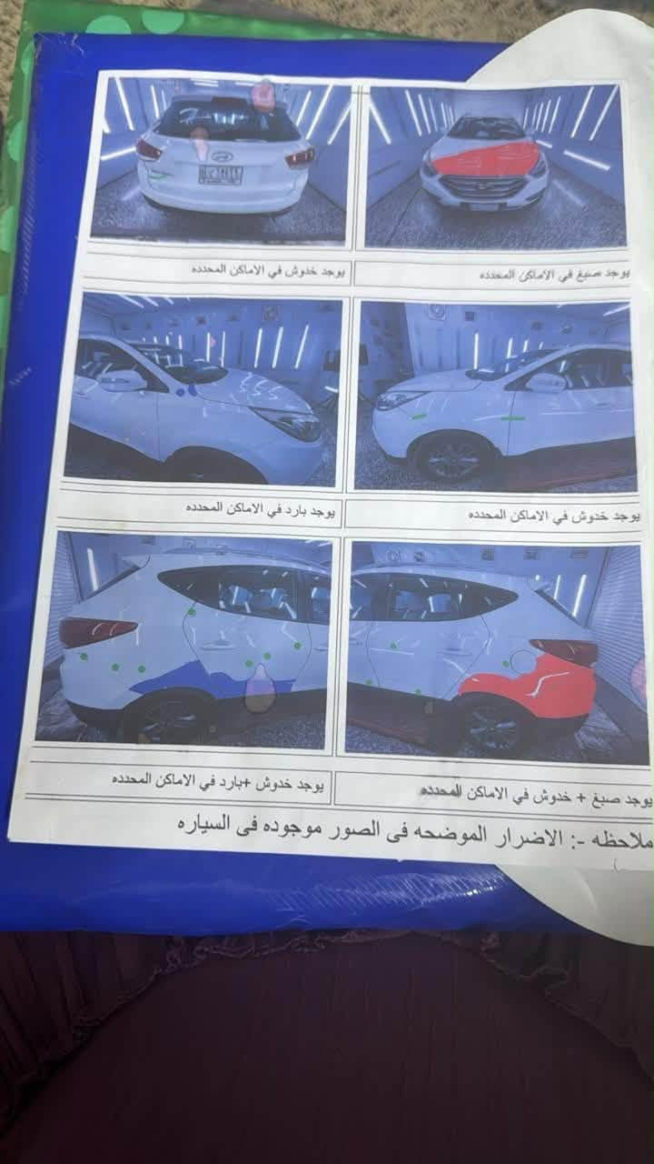 توسان بغداد موديل ٢٠١٦ خليجي الشكل المقدس ماشية ١٠٨ كيلومتر حادثها صبغ ربع البنيد حادث سطحي بدون دواخل وهلال الحاملة الخلفي كما مبين في فحص السونار بصمة وتشغيل عن بعد عمل وشاشة كبيرة تبريد خير من الله كير ومحك بحالة ممتازة  رقم الهاتف صاحب السيارة *********** بالعامرية
السعر 153 وبيه مجال بسيط
