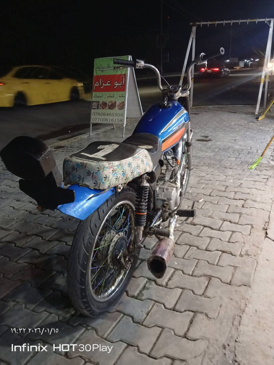 سلام عليكم  للبيع دراجه ايراني اربعه كير تايكر دراجه حلوه نقصه بس كلجات عقل رياضي بيه صانصه ربع غير هاي البصوره سعر الدراجه 350وبيه مجال بصيط مكان بغداد اليوسفية حي شهداء رقمي‏‪***********‬‏
