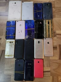 موبايلات عاطلة 📱 عددهن 17 جهاز  أكثرهن بوردات شغالة السعر 60 الف شلع ا...
