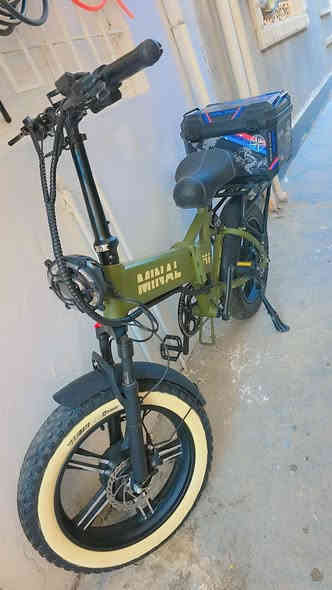 السلام عليكم
. ماركة MINAL
موديل M1 pro   
دبل ماطور بطارية ٢٠ امبير
ماطور امامي 1000W
وماطور خلفي 1000W
تكدر تتحكم كل واحد على حده
سرعة الدراجة 50k
اقل شي تمشيك مع المساعد 50كيلو
بطارية ليثيوم داخلية 20A
دراجة قابلة للطي 
دبل خلفي ودبلين اماميات
تتحمل وزن 200 كيلو تشيل
بريكات دهن هايدروليك دسكات 
ومكينة وكيل 9 نمر من شيموني
للعلم دراجة شحن حصرا امريكي الصنع
للبيع مكانه بغداد كريعات اوكاظمية
مكفوله من كل شي
السعر 1400000
بيه مجال جدا بسيط
***********
***********
