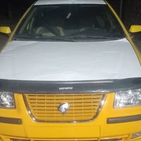 سمند موديل 2009 رقم كربلاء الماني  هيئة غرامة مصفرة على اخر حباية محرك...