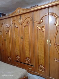 غرفة نوم للبيع اخت الجديده كنتور ٦ ابواب الغرفة ٧ قطع السعر 550 وبيهة ...