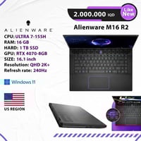 ديل ألينوير • RTX 4070 • 16انش 2.5K 240Hz
