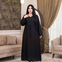 دشداشة نسائي • كشمير مطاطي • مقاس L-3XL