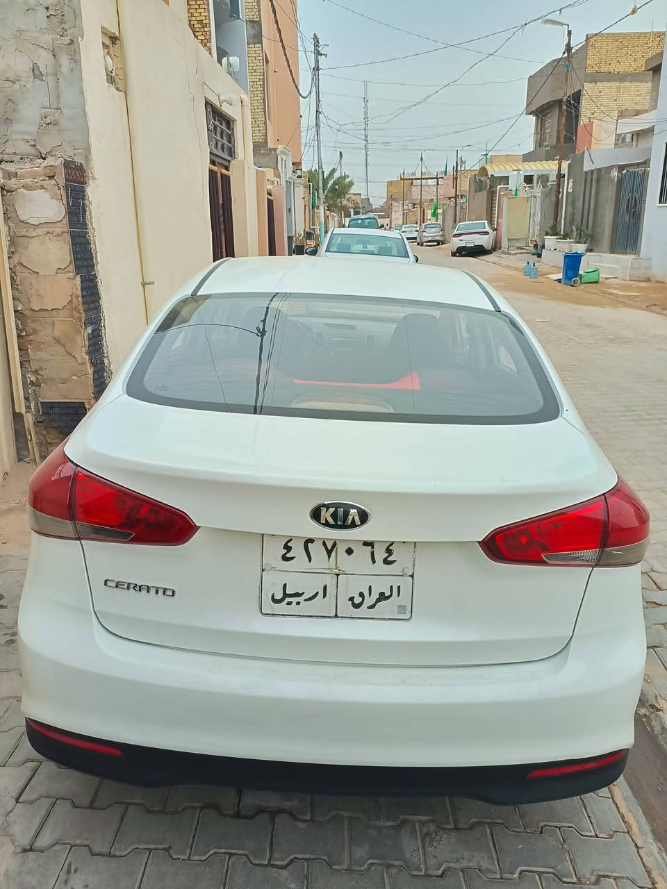 السلام عليكم سيارة سيراتو موديل 2017 خليجي كفالة عامة من الصبغ بيهة قليل بارد بل دور جاملغ السيارة جاهزة من كير ومكينة وتبريد ثلج تخم تاير جديد فول كهرباء كولهة شغالة بسم شركة دلير وكالة تحويل بل خدمة السعر 132 وبيهة مجال مكينة 1600 خادمكم ابو زينب *********** مكان السيارة نجف حي ميسان
