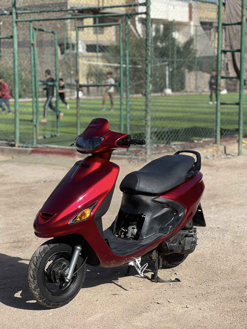 السلام عليكم
دراجه فراشة فحل 

كامله من كلشي دبلاات جديده 

باتري جديد 

مكينه جديده مال حاويه شادلها قبل جم يوم

كهربائيات كلها شغاله كامله من كلشي 

كفرات تايواني اصلي ختم واحد ويا لمكينه 

السعر 600 

مكاني بابل / ناحيه الكفل

رقمي بي واتساب ولماسنجر مفتوح

***********
