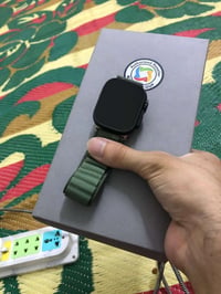 ساعه الترا تو لون بلاك بطاريه ١٠٠ نضافه ١٠٠ ملحقات كامله لموشراؤ ليعلق...