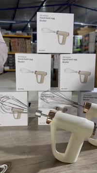 خفاقة يدوية • قابلة للشحن • ستانلس ستيل