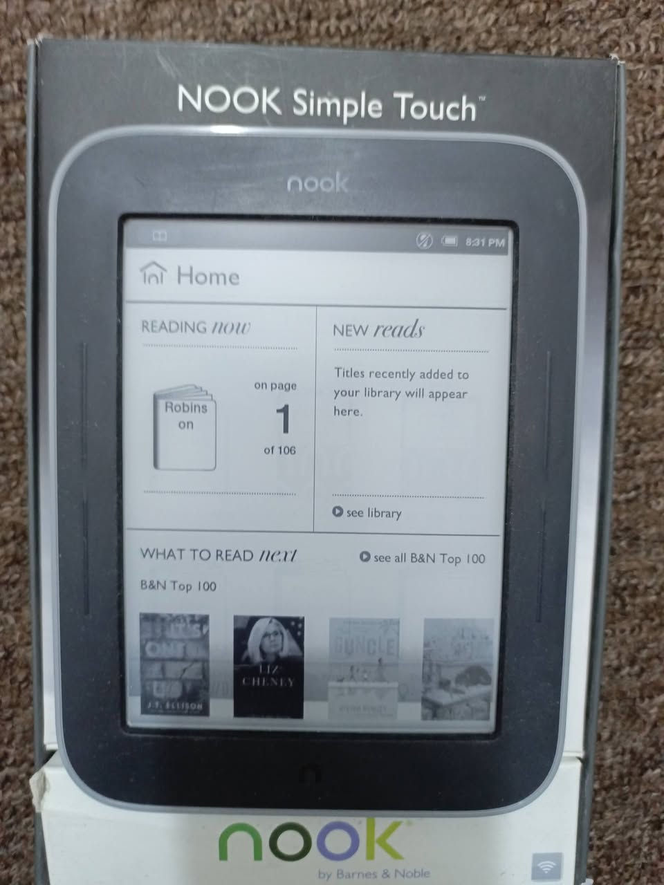 قارئ كتب الكترونية جهازين :
1. جهاز نوك بوك شاشة اسود وابيض بطارية ممتازة تدوم اسبوعين 25 الف 
2. جهاز تركستور شاشة ملونة وبيه مشغل موسيقى على الهيدفون 35 الف


**إذا كنت صاحب هذا الإعلان وتريد حذفه لأي سبب، رجاءا أرسل رسالة إلى الدعم الفني**