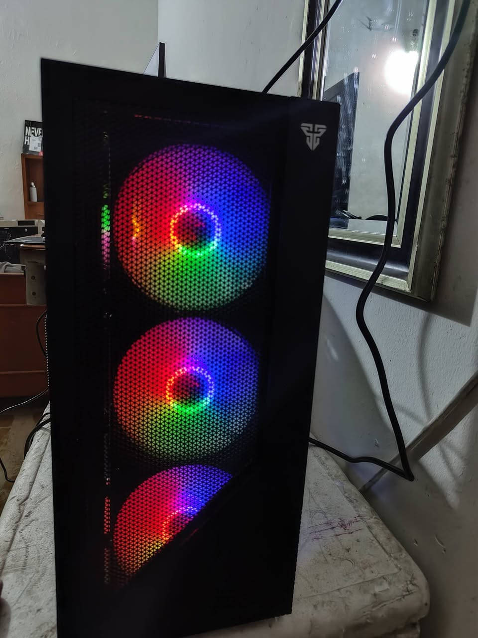 شون الشباب
عندي تجميع كيس فقط للبيع
Gpu :  gtx 1660 ti 6gb
Ram : 16gb
Mb. H410m 1-s2h v3
Cpu: i3 10100
Psu 650 mass
Hars 256ssd
مكاني بغداد العامريه ويوجد توصيل داخل بغداد فقط
السعر قفل 530
واي استفسار خاص


**إذا كنت صاحب هذا الإعلان وتريد حذفه لأي سبب، رجاءا أرسل رسالة إلى الدعم الفني**