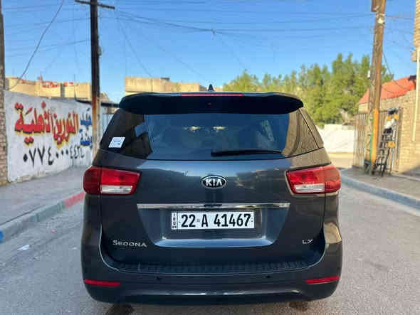 #بيع سريع كيا سيدونا م 2017 امريكي حادث جاملغ ونص البنيد #صور السونار مرفقا  فول مواصفات ماعدة البصمة 8 راكب 3 قطع تبريد تحكم ستيرن جهتين نضام ايكو اقتصاد بانزين مانع انزلاق كشن كهرباء بيبان كهرباء ويل كب كروم #مكينة 6 سلندر داخل سيارة جاهزة كل نقص مابيها #السعر 173 بيها مجال بسيط رقم اربيل بسمي العنوان بغداد الرصافة 
*********** او ‭0 770 299 7534
