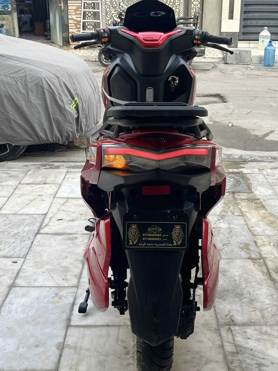 سلام عليكم دراجه نوع max1
الدراجه ليثيوم ومكفوله كفاله عامه 
بيه بكR
وبيه مثبت سرعه 
وبيه بصمات اثنين وبيه كرت تشغيل 
الدراجه نضيفه 
سرعته ١٠٠ حقيقي 
الشحنه الوحده تمشي ٧٧ كيلو متر للساعه 
اضاءه LEDعالي ناصي 
عنواني كراده داخل يم جبار ابو الشربت 
سعره مليون و٢٠٠


**إذا كنت صاحب هذا الإعلان وتريد حذفه لأي سبب، رجاءا أرسل رسالة إلى الدعم الفني**