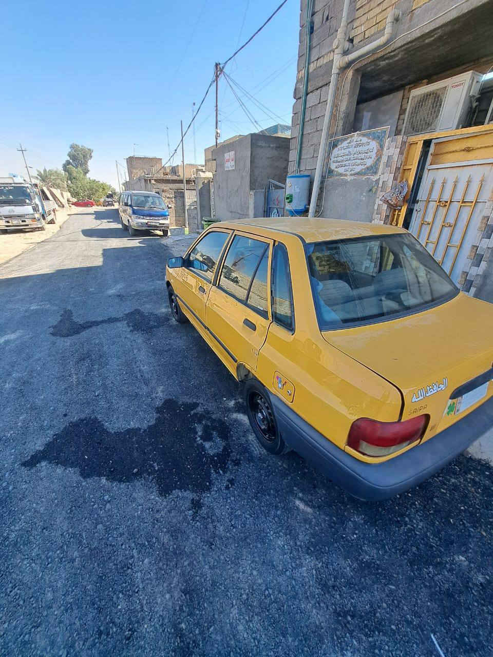 السلام عليكم سايبا للبيع موديل 12 السيارة خير من الله مكينه وكير مكفولات السيارة بيه شاصي معمر جهت الراكب سناويه 2028 سعر 23 وبيه مجال الطيبين رقم الهاتف *********** مكان السيارة بغداد
