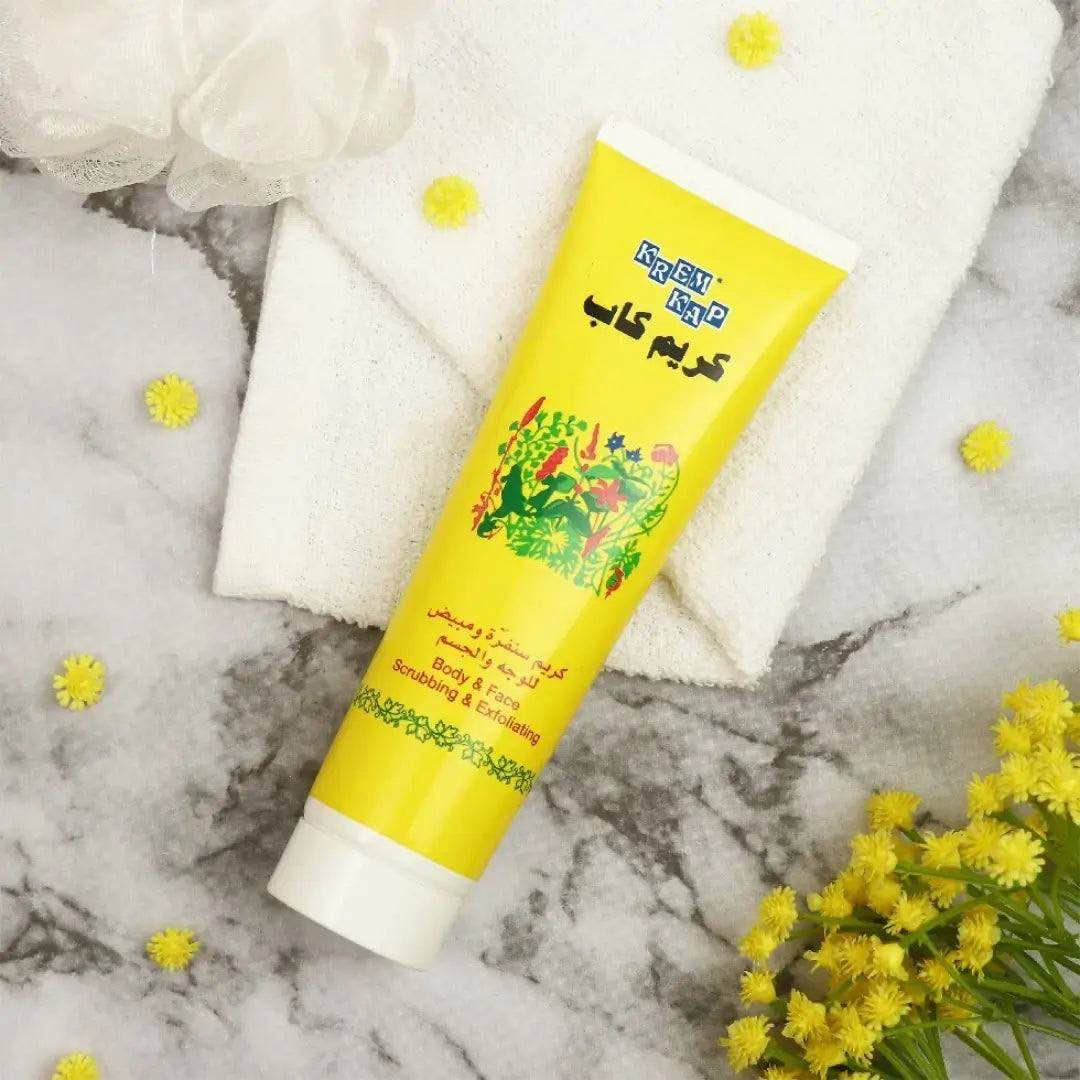 ‏" Krem kap " 🧚‍♂️✨

" كريم صنفره " 
- من #كريم_كاب 🌙
" كريم كاب صنفره وتقشير للوجه وللجسم " 
" يحسن من تجديد خلايا البشرة للوجه " 
" يزيل طبقات الجلد الجافة عند استعماله " 
" تنظيف عميق للبشرة " 
" يزيل طبقات الجلد الداكنة
عند استخدامه بشكل منتظم " 
" يزيل الشوائب وخلايا الجلد الميته وهكذا تحصل البشرة على حاجتها من التغذية " 
" يجعل البشرة نضرة وصحية ومشرقة " 
" ينعش البشرة باهتة المظهر " 

صنع في الإمارات 🇦🇪 بغداد, العراق


**إذا كنت صاحب هذا الإعلان وتريد حذفه لأي سبب، رجاءا أرسل رسالة إلى الدعم الفني**