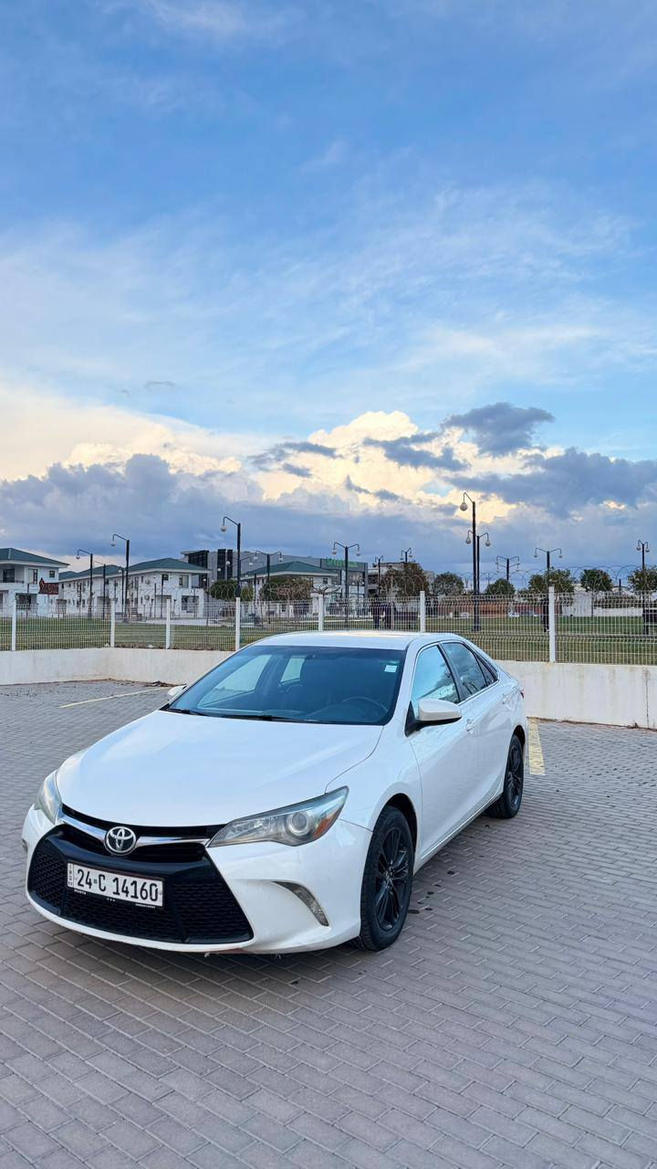 كامري ٢٠١٥ se
رقم دهوك 
كلين إبراهيم الخليل
فقط باب الورا صفحة النفر صارت بي طخة وصبغ على گد شبرين
گير محرك شرط مامفتوح
رقم وسنوية جدد 
تايرات طخم كامل السيارة بدون نواقص
مكانها زاخو _ دهوك
سعرها 158$
م : ***********
