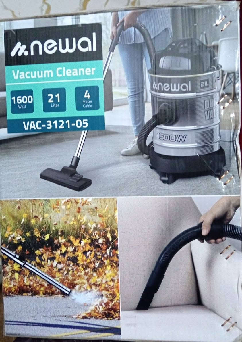 لكثره الطلب وفرناهه الكم 🌷🌹
مكنسة نيوال سطل 21 لتر متوفرة بسعر 75,000 الف دينار
. تتميز بالتصميم العصري والأنبوب المعدني والفرشاة لتنظيف الكنب والستائر والزوايا. قوة الشفط 1800 وات، وسعة السطل 21 لتر. كما أنها مزودة بعجلات مرنة لسهولة التحرك وسلك طويل 5 متر ¹.
نوعية ممتازة جدا
أجره التوصيل 5 آلاف دينار


**إذا كنت صاحب هذا الإعلان وتريد حذفه لأي سبب، رجاءا أرسل رسالة إلى الدعم الفني**