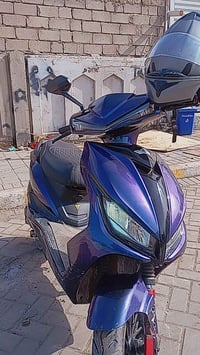 سكنس شحن للبيع لون مميز سرعه85 6بطاريات نضام بك ونضام بارك  دراجه بيه ...