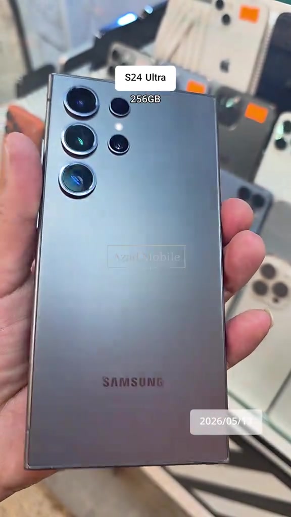 Samsung galaxy S24 Ultra 256GB ram12 #4mobi #samsung #galaxy #s24ultra 


**إذا كنت صاحب هذا الإعلان وتريد حذفه لأي سبب، رجاءا أرسل رسالة إلى الدعم الفني**
