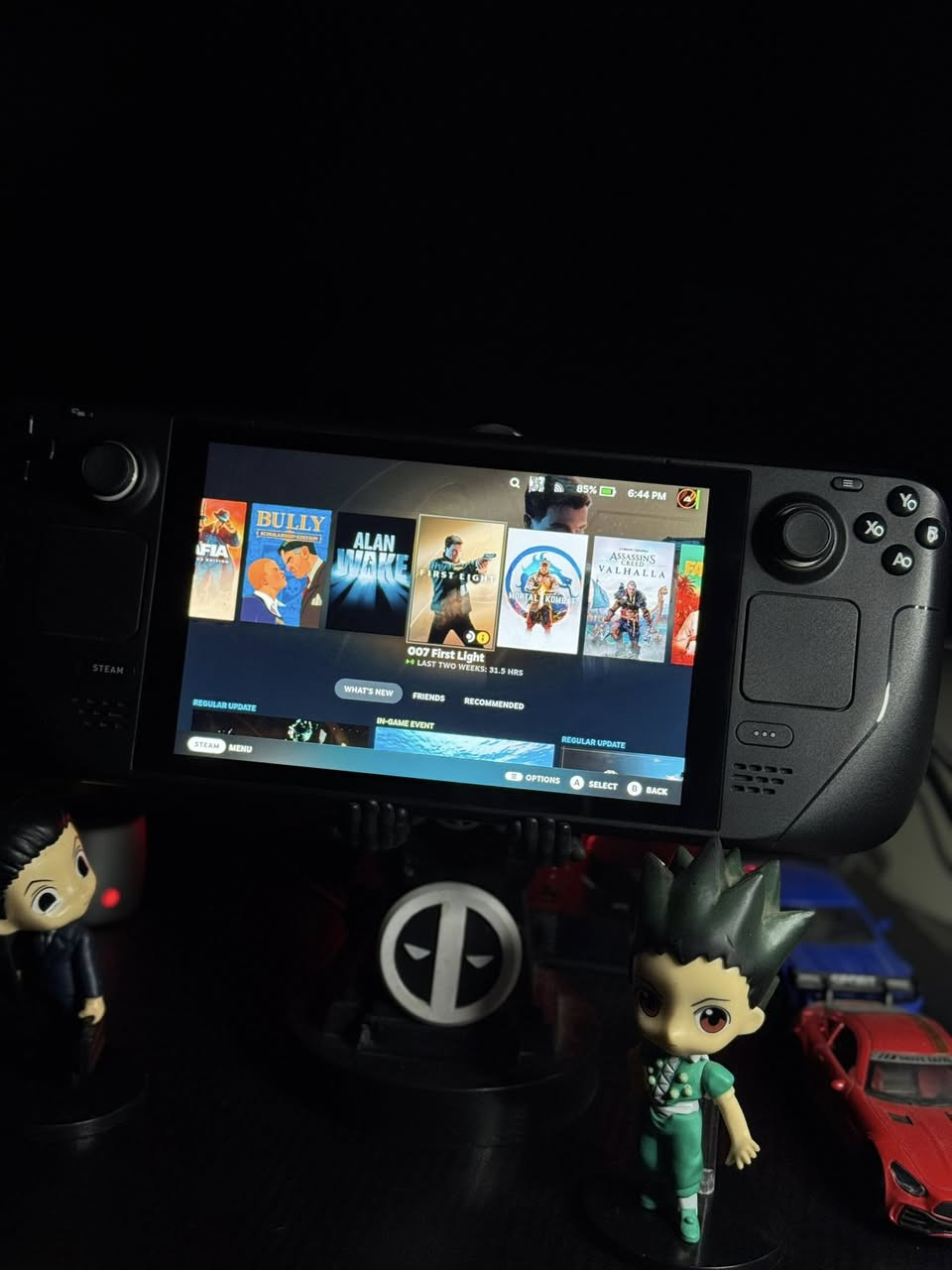 Steam deck LCD 🔥
كامل ملحقاته طبعا استعمال جدا قليل نضافته 100% وبطاريته 97%
كذلك ضفنالة حسابنة الستيم الاوفلاين وحملنة بي اقوى وارغب الالعاب المتنوعة الاكثر طلبا والحديثة مثل رزدنت ايفل ريكوايم وكرمسون دزرت وجيمس بوند وبراغماتا و GTA وغيرهن هواي العاب

ذاكرة الجهاز 64GB ويجي وياه ذاكرة اضافية حجم 512GB

السعر : 525 الف ❤️

*توصيل متوفر لكل المحافظات العراقية ❤️


**إذا كنت صاحب هذا الإعلان وتريد حذفه لأي سبب، رجاءا أرسل رسالة إلى الدعم الفني**