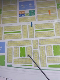 قطعة ارض سكنية للبيع المساحة 250 م مطلة على حديقة ملحق الوقف السني الر...