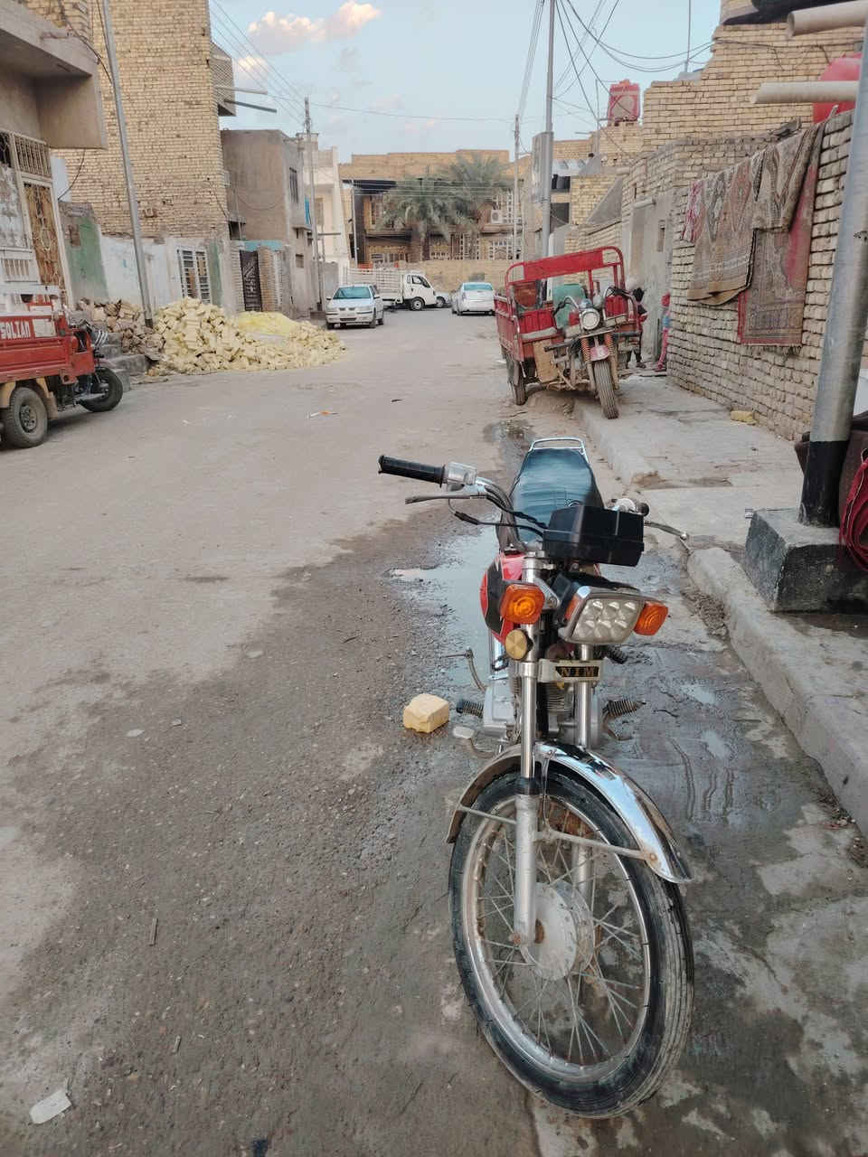 السلام عليكم دراجه نامه موديل 2021 وراق جاهزه من كلشي مكفول تصال بل رقم ***********
