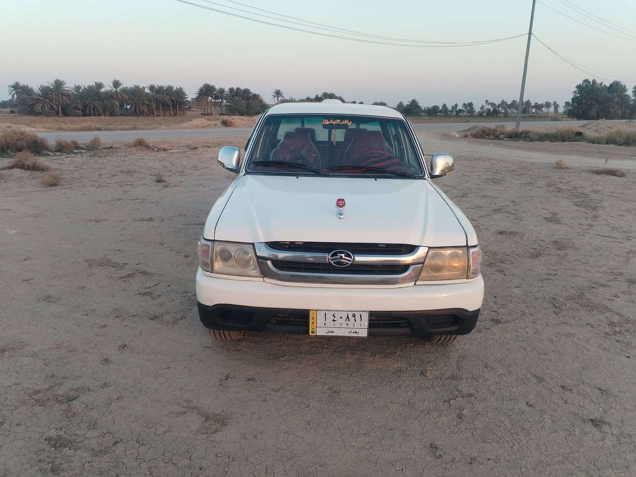 السلام عليكم بيكم دير موديل 2008 رقم بغداد سنويه مجدده لغايه 2027 مكفوله من الضربه كير محرك شاصي مكفول كهربائيات كلها شغاله تخم تاير حداديه جديده السعر 47 وبيه مجال الشراي يتصل مكانها الديوانية ***********
