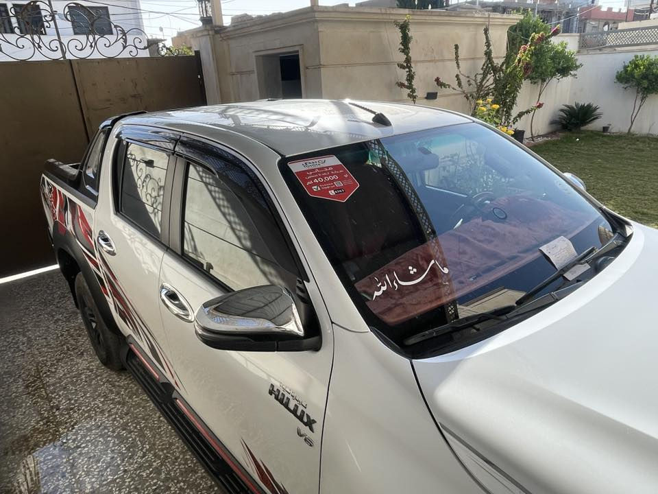 تويوتا هايلوكس trd 6سلندر 2025
ماشي 46 الف حقيقي

الموقع الموصل 

السعر 390 ورقة

للاتصال : ‭0750 824 9744‬
رقم شمالي دهوك
