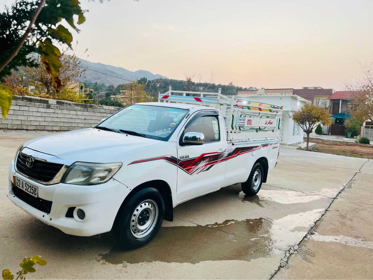 تۆیۆتا مەرزیە مۆدێل ٢٠٠٨🌷پێش و پشتی کراوەتە ٢٠١٤.🌷سەیارەکی پاکو 🌷خاوێن و توندوو تۆڵە ماڵی کەسابەتە مەسرەفی تێدا نیە .🌷تایەو ویلی نوێیە،🌷سەقفو شانی بێ بۆیاخە ،🌷قەلبی بۆ جوانی پەم کراوە، 🌷پێشی دەعمەکی کەمی هەیە بێ ناو گرتن، 🌷
نامە جواب نادرێتەوە رەقەمی دادەنێم 
ناونیشان کۆیە🌷
ژم / *********** كويسينجاك, أربيل
