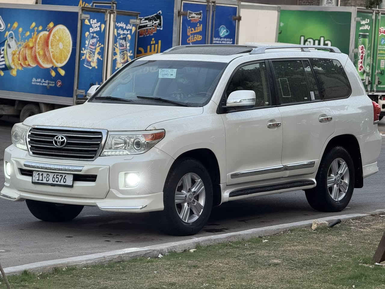 لاندكروز 2012
8 سلندر GXR 4600
بغداد ب اسمي سنويه هزة كله جديد
السيارة جديدة اي نقص مابيها
تخم تاير صدر كلة جديد
صبغ فقط جاملغ خلفي وباب باقي مكفول
ماشيه 180
السعر 320
للأستفسار : ***********
