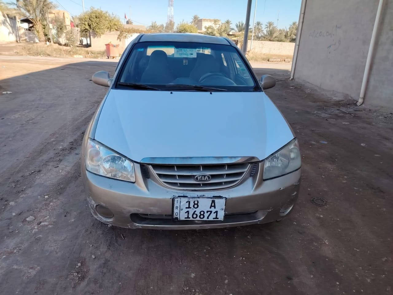 السلام عليكم كيا سبكترا موديل 2005 رقم بابل دولي بسمي حادثه باب سايق مصبوغه احزام كير مكينه حداديه تخم تاير تبريد تدفئه كفاله السعر 70 بيه مجال العنوان كربلاء طويريج
*********** كربلاء, العراق
